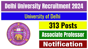 Delhi University Associate Professor Recruitment 2024