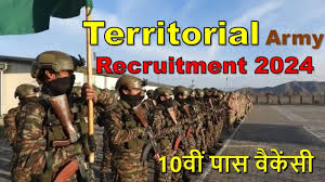 Territorial Army Recruitment 2024