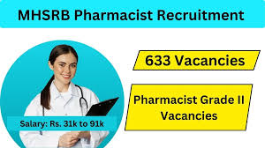 MHSRB, Telangana Pharmacist Grade II Recruitment 2024