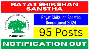 Rayat Shikshan Sanstha, Satara Assistant Professor Recruitment 2024