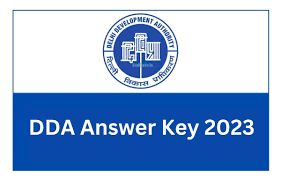 DDA ASO & JSA (Advt. No 02/2023) Answer Key 2024