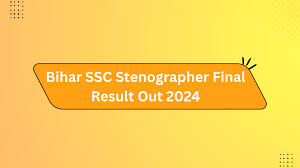 BSSC Stenographer Result 2024