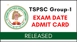 TSPSC Group I Services Admit Card 2024