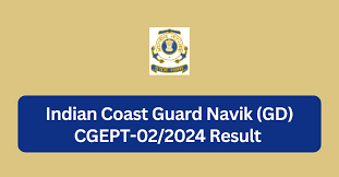 Indian Coast Guard Navik (General Duty) Result 2024