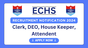 ECHS, Secunderabad MO, Pharmacist & Other Recruitment 2024