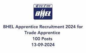 BHEL Trade, Technician & Graduate Apprentice Recruitment 2024