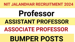 NIT Jalandhar Faculty Recruitment 2024