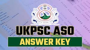 UKPSC ASO & Investigator and Computer Answer Key 2024