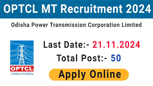 OPTCL Management Trainee Recruitment 2024