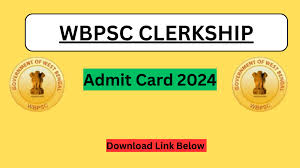 WBPSC Clerk Admit Card 2024