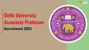 Delhi University Associate Professor Recruitment 2024