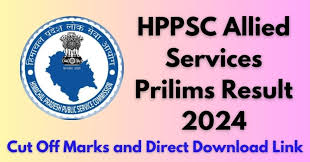 HPPSC HP Subordinate Allied Services (Group C) Result 2024