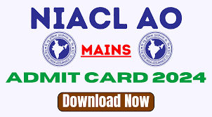 NIACL Administrative Officer Admit Card 2024