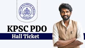 KPSC Panchayat Development Officer (HK) Admit Card 2024