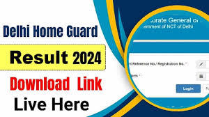 DGHG, New Delhi Home Guard Result 2024