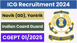 Indian Coast Guard Navik (GD) & Yantrik Exam Date 2024