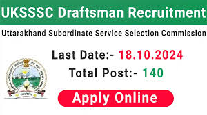 UKSSSC Draftsman, Technician Grade-II & Other Admit Card 2024