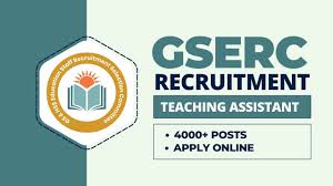 GSERC Teaching Assistant Recruitment 2024