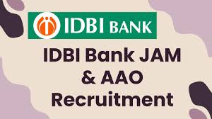 IDBI Bank JAM & AAO Recruitment 2024