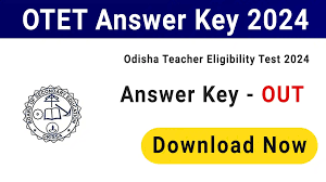 OTET Answer Key 2024