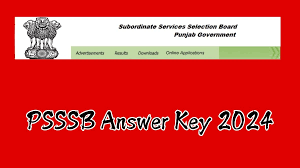 PSSSB Senior Assistant (IT) Answer Key 2024