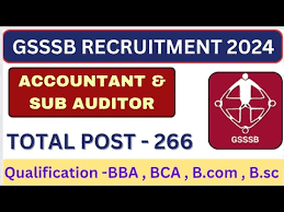 GSSSB Accountant, Auditor & Other Recruitment 2024