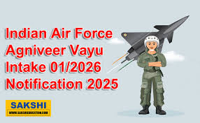 Indian Air force Agniveer Vayu Intake (01/2026)