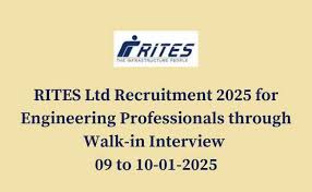 RITES Assistant Manager Recruitment 2025