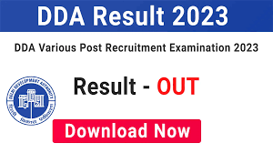 DDA Patwari (Advertisement No.02/2023) Result 2024