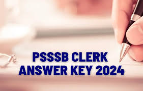 PSSSB Clerk & Store Keeper Answer Key 2024