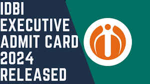 IDBI Bank Executive Admit Card 2024