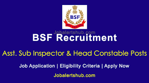 BSF Assistant Sub Inspector & Head Constable Recruitment 2025