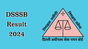 DSSSB Personal Assistant Result 2024