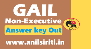 GAIL (India) Ltd Non Executive Answer Key 2024