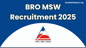 BRO MSW Cook, MSW Mason & Other Recruitment 2025