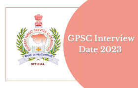 GPSC Assistant Professor Interview Schedule 2025