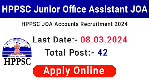 HPPSC Junior Office Assistant DV Schedule 2024