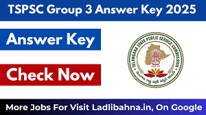 TSPSC Group III Services Answer Key 2025