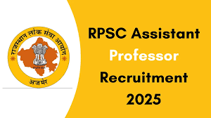 RPSC Assistant Professor Interview Letter 2025