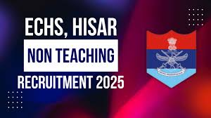 ECHS, Hisar Driver, DEO & Other Recruitment 2025