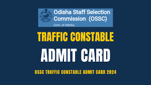 OSSC Traffic Constable Admit Card 2024