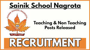 Sainik School Nagrota TGT, PEM/ PTI-cum-Matron Recruitment 2025