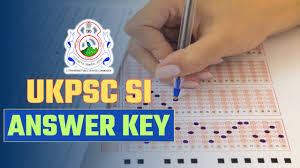 UKPSC SI, Platoon Commander & Fire Station Second Officer Answer Key 2025