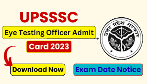 UPSSSC Eye Testing Officer Answer Key 2025