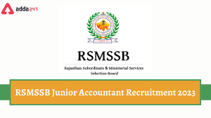 RSMSSB Jr. Accountant/ Tehsil Revenue Accountant DV Date 2023