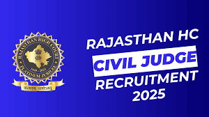 Rajasthan High Court Civil Judge Recruitment 2025