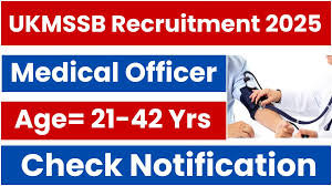 UKMSSB Medical Officer Recruitment 2025