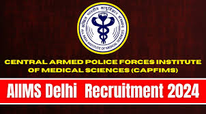 AIIMS CAPFIMS Assistant Professor Recruitment 2025