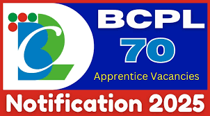 BCPL Apprentice Recruitment 2025