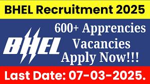 BHEL Apprentice Recruitment 2025